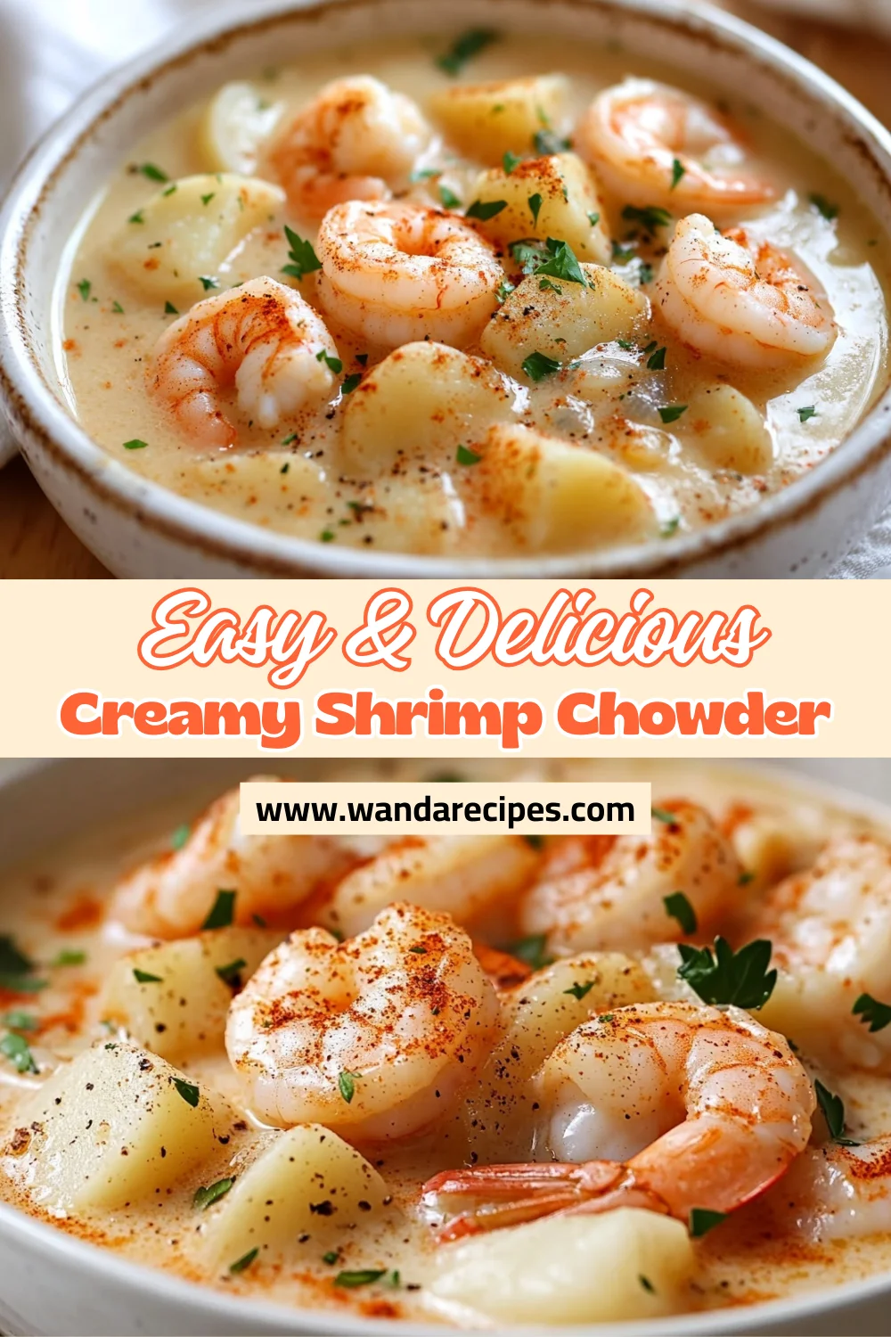Creamy Shrimp Chowder Recipe - Easy &Amp; Delicious Comfort Food 2 Shrimp Chowder